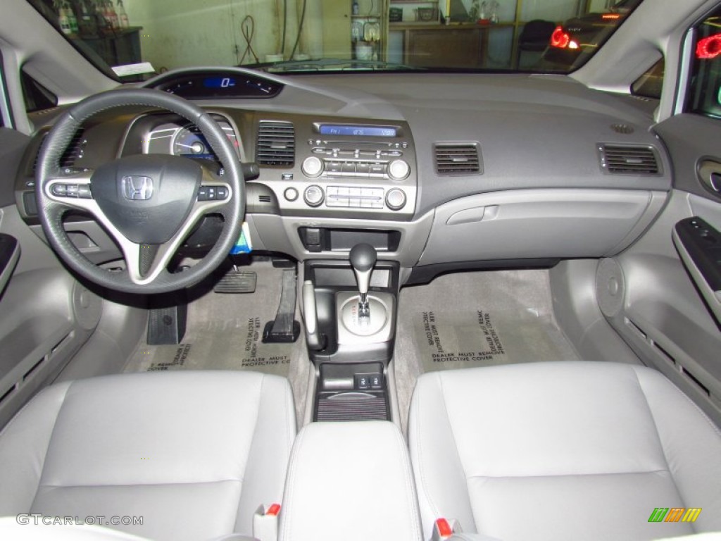 2011 Honda Civic EX-L Sedan Gray Dashboard Photo #55490800