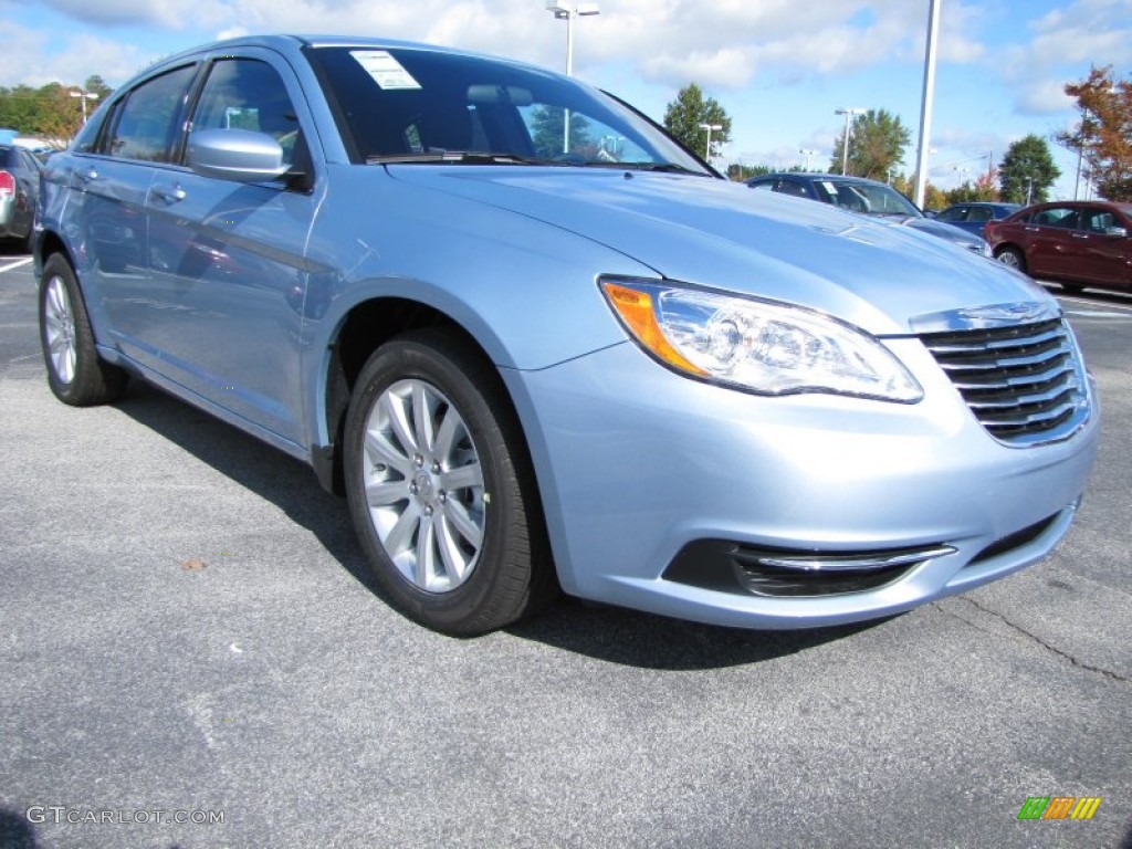 Crystal Blue Pearl Coat 2012 Chrysler 200 Touring Sedan Exterior Photo #55490965