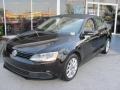 Black - Jetta SE Sedan Photo No. 2
