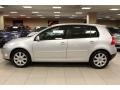 Reflex Silver Metallic 2007 Volkswagen Rabbit 4 Door Exterior