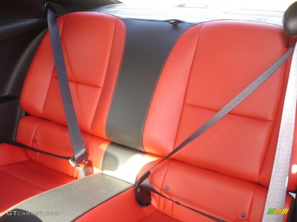 Inferno Orange/Black Interior 2011 Chevrolet Camaro SS Coupe Photo #55492087