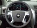 Dark Gray/Light Gray 2012 Chevrolet Traverse LS Steering Wheel