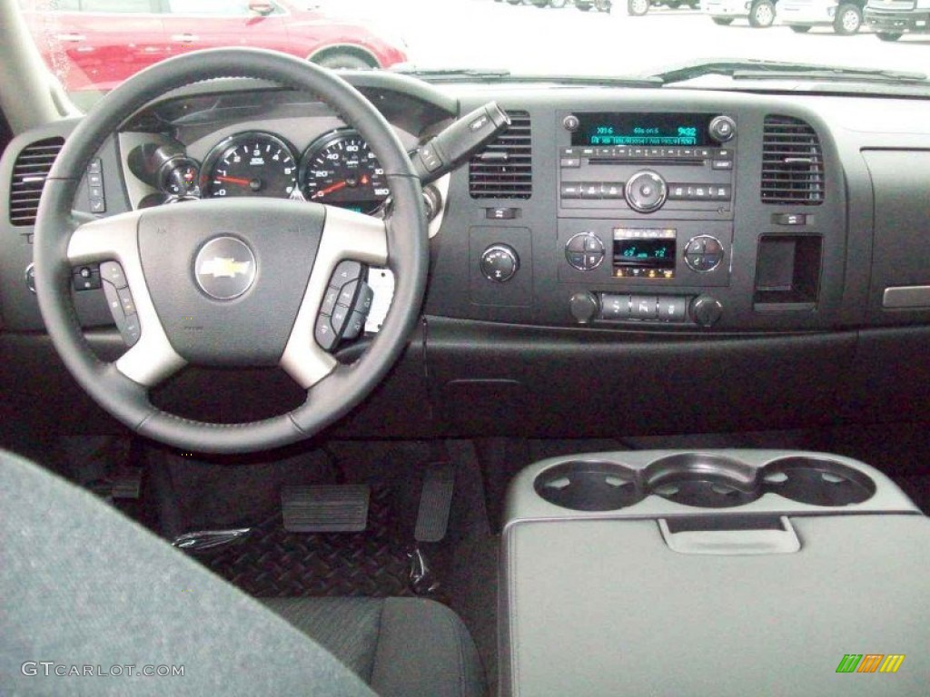 2012 Silverado 1500 LT Crew Cab 4x4 - Blue Granite Metallic / Ebony photo #7