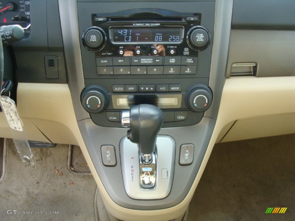 2009 CR-V EX-L 4WD - Borrego Beige Metallic / Ivory photo #25