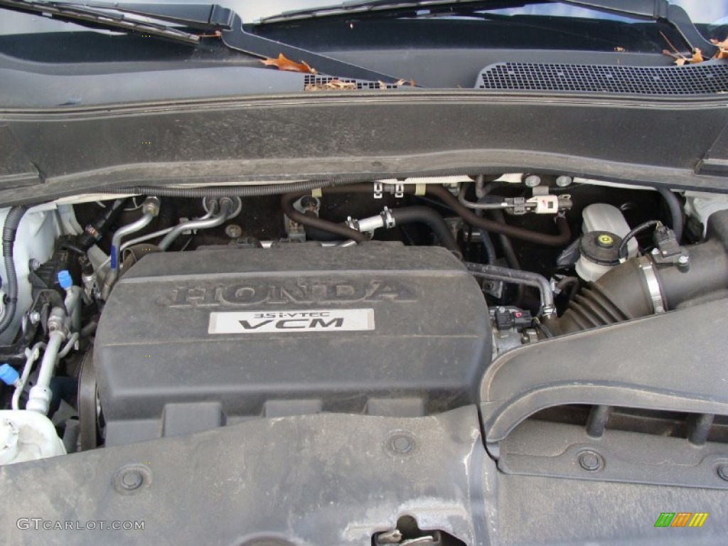 2009 Pilot Touring 4WD - Taffeta White / Gray photo #4