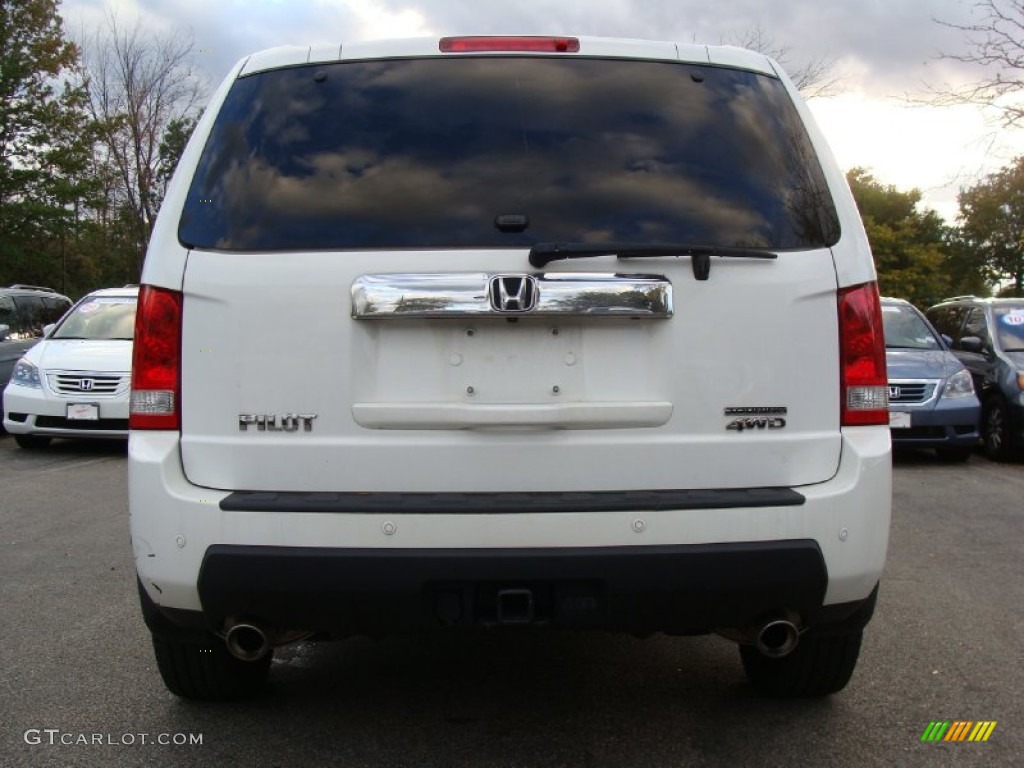2009 Pilot Touring 4WD - Taffeta White / Gray photo #10