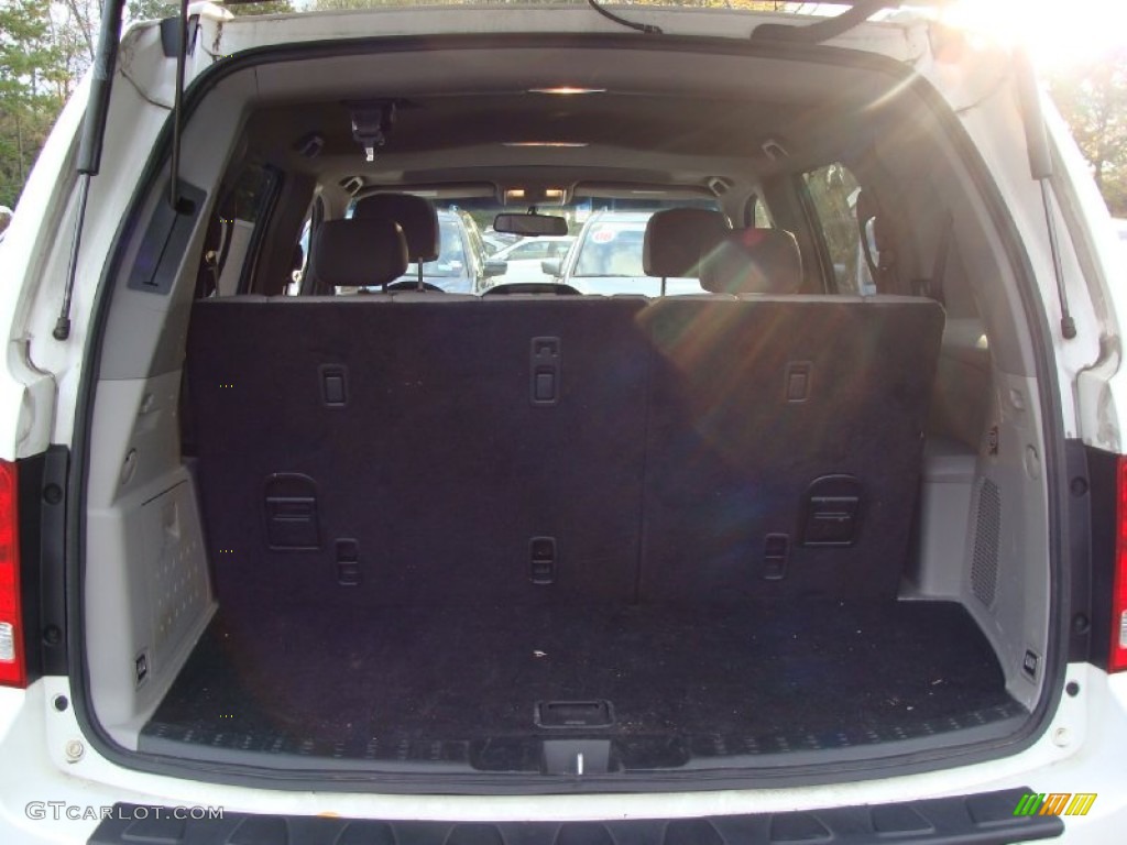 2009 Pilot Touring 4WD - Taffeta White / Gray photo #12