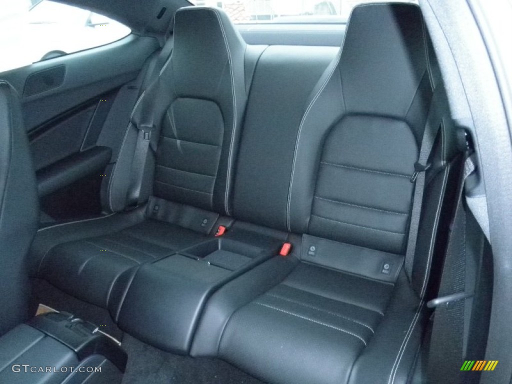 Black Interior 2012 Mercedes-Benz C 350 Coupe Photo #55494494