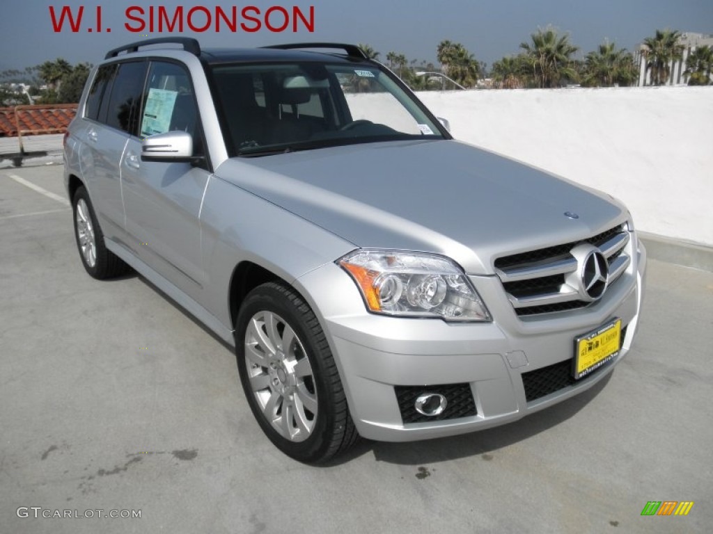 2012 GLK 350 - Iridium Silver Metallic / Black photo #1