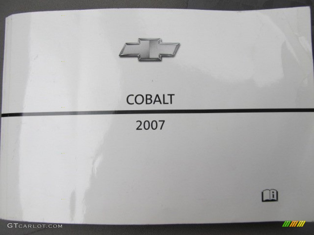 2007 Cobalt LS Sedan - Blue Granite Metallic / Gray photo #11
