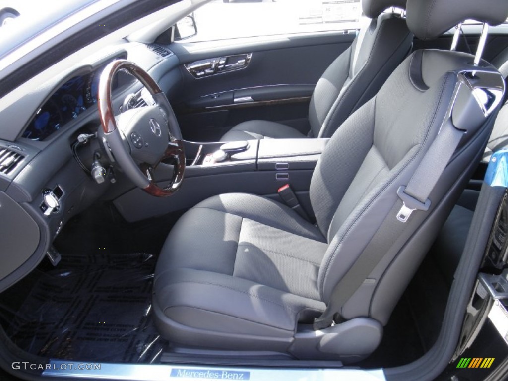 Black Interior 2012 Mercedes-Benz CL 550 4MATIC Photo #55495469