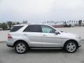 Iridium Silver Metallic 2012 Mercedes-Benz ML 350 4Matic Exterior