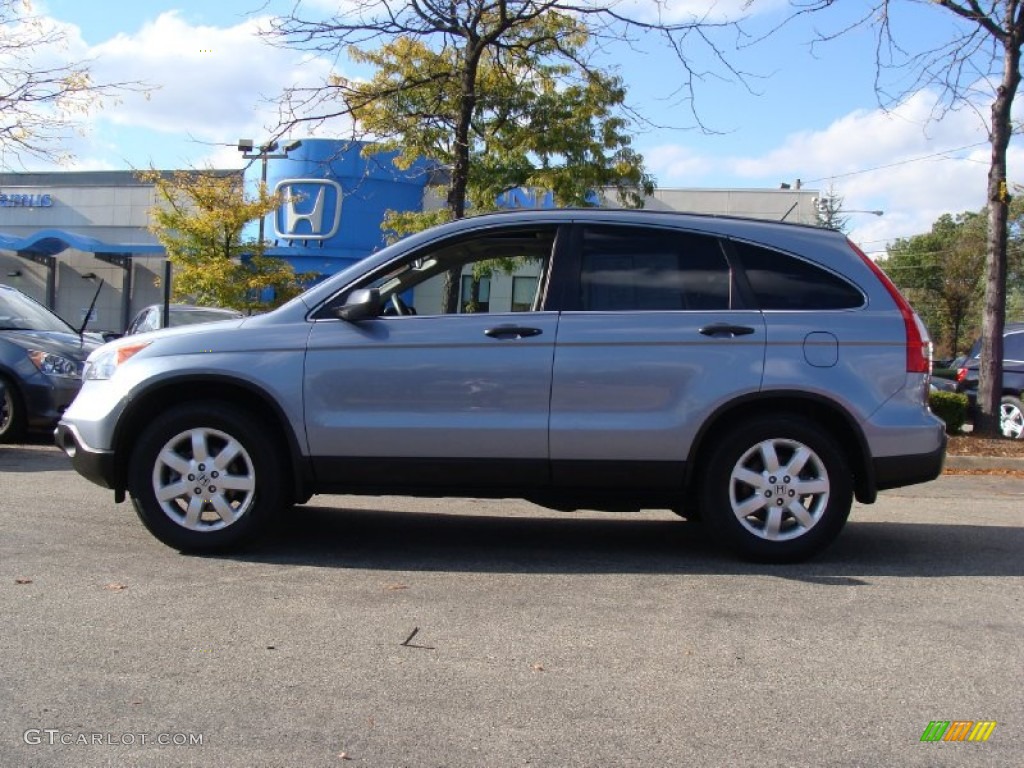2008 CR-V EX 4WD - Glacier Blue Metallic / Gray photo #1