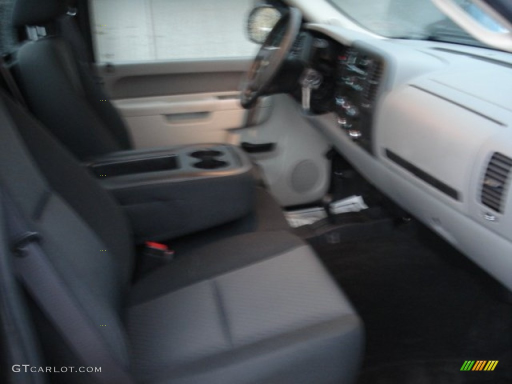 2011 Silverado 1500 LS Regular Cab 4x4 - Taupe Gray Metallic / Dark Titanium photo #18