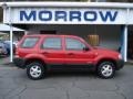 2002 Bright Red Ford Escape XLS V6 4WD  photo #1