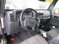 Dark Slate Gray 2005 Jeep Wrangler Unlimited Rubicon 4x4 Dashboard