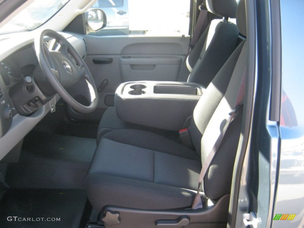 2012 Sierra 1500 Regular Cab - Stealth Gray Metallic / Dark Titanium photo #12