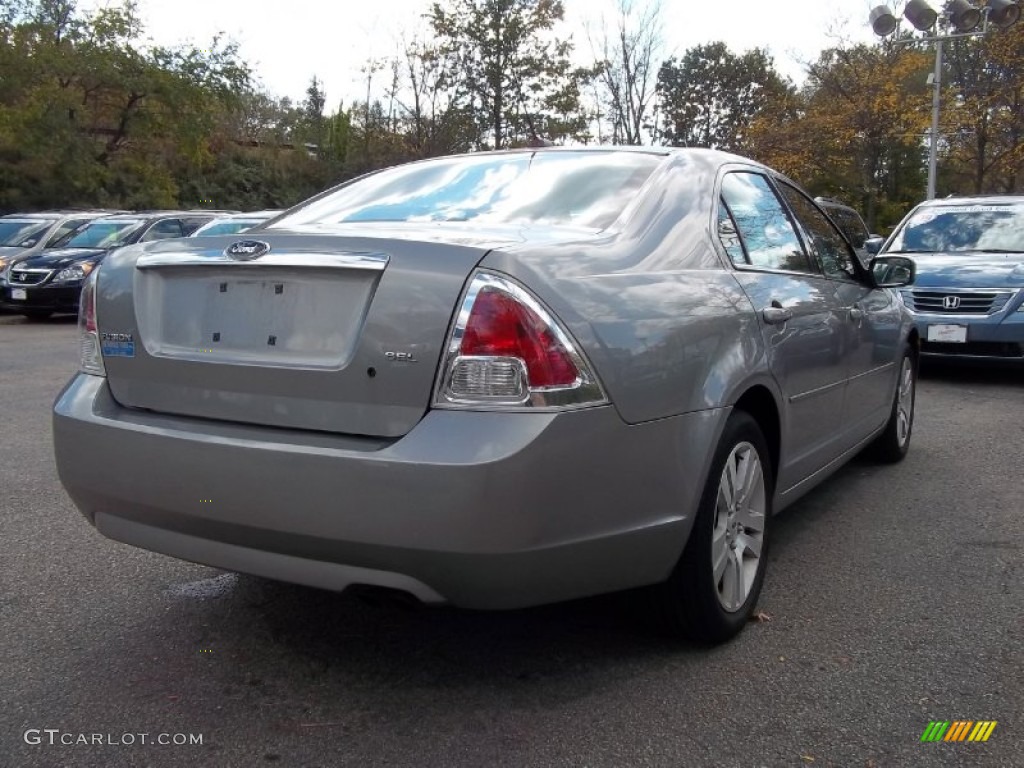 2008 Fusion SEL - Vapor Silver Metallic / Charcoal Black photo #6