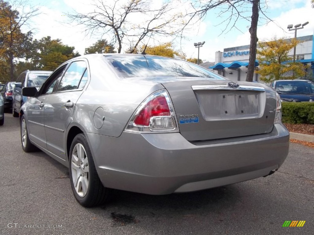 2008 Fusion SEL - Vapor Silver Metallic / Charcoal Black photo #8