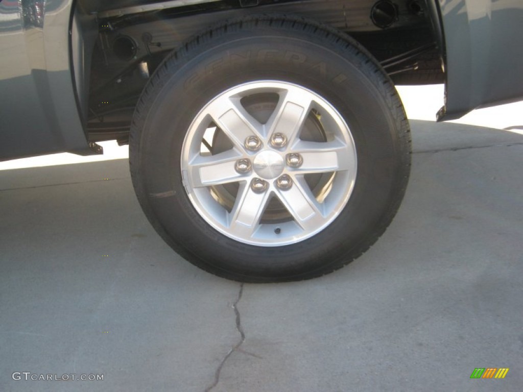 2012 Sierra 1500 SLE Crew Cab - Stealth Gray Metallic / Dark Titanium/Light Titanium photo #20