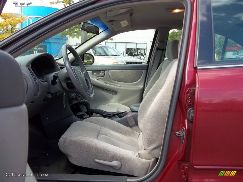 2003 Alero GX Sedan - Ruby Red Metallic / Pewter photo #12