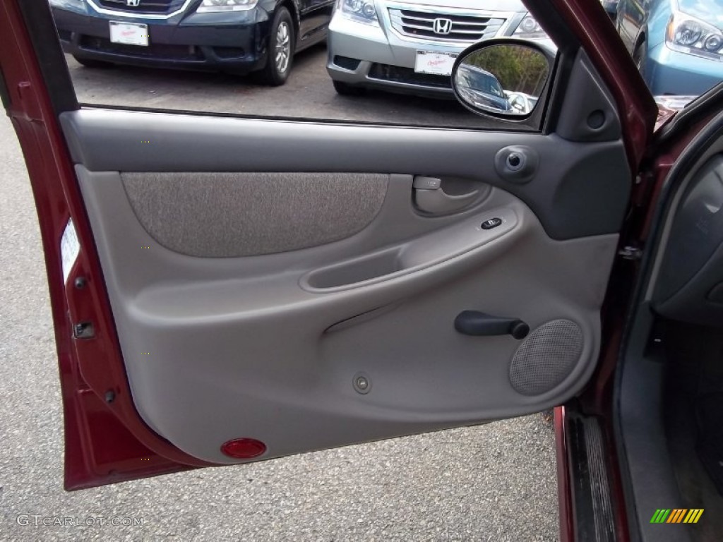 2003 Alero GX Sedan - Ruby Red Metallic / Pewter photo #13