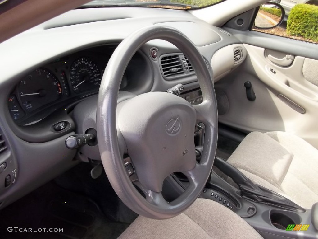 2003 Alero GX Sedan - Ruby Red Metallic / Pewter photo #17