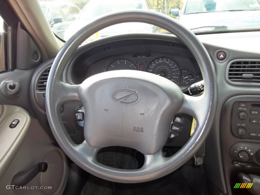 2003 Alero GX Sedan - Ruby Red Metallic / Pewter photo #18