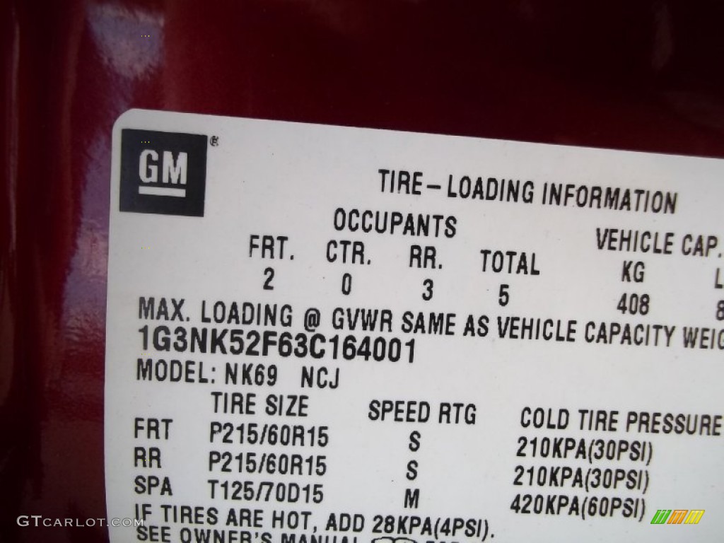 2003 Alero GX Sedan - Ruby Red Metallic / Pewter photo #27