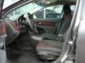 Jet Black/Sport Red Interior Photo for 2011 Chevrolet Cruze #55498454
