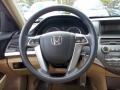 Ivory 2011 Honda Accord LX Sedan Steering Wheel