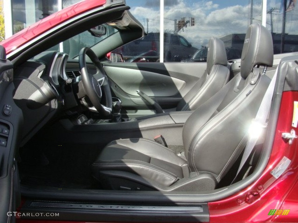 2011 Camaro SS Convertible - Red Jewel Metallic / Black photo #8