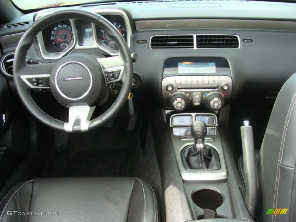 2011 Chevrolet Camaro SS Convertible Black Dashboard Photo #55499402