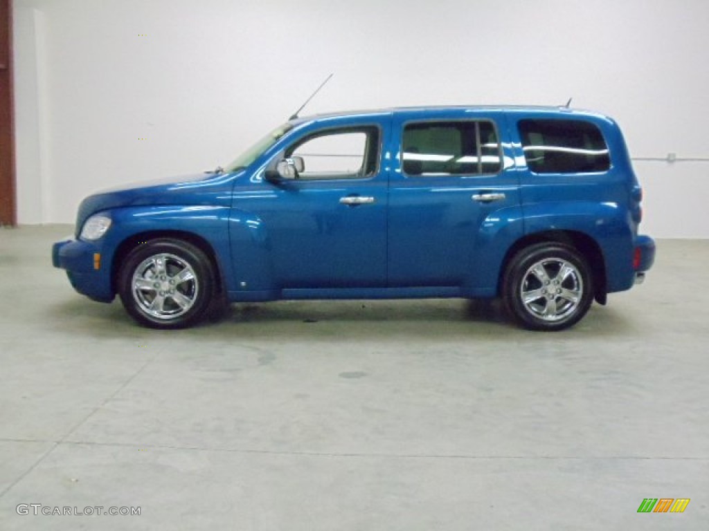 Aqua Blue Metallic 2009 Chevrolet HHR LT Exterior Photo #55499555