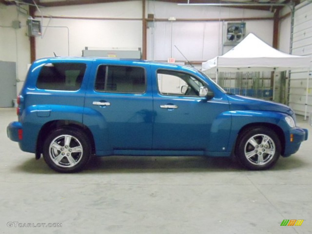 Aqua Blue Metallic 2009 Chevrolet HHR LT Exterior Photo #55499591