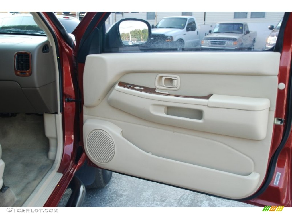 1998 Nissan Pathfinder LE Blond Door Panel Photo #55499705