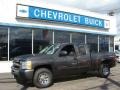 Taupe Gray Metallic 2010 Chevrolet Silverado 1500 LS Extended Cab 4x4