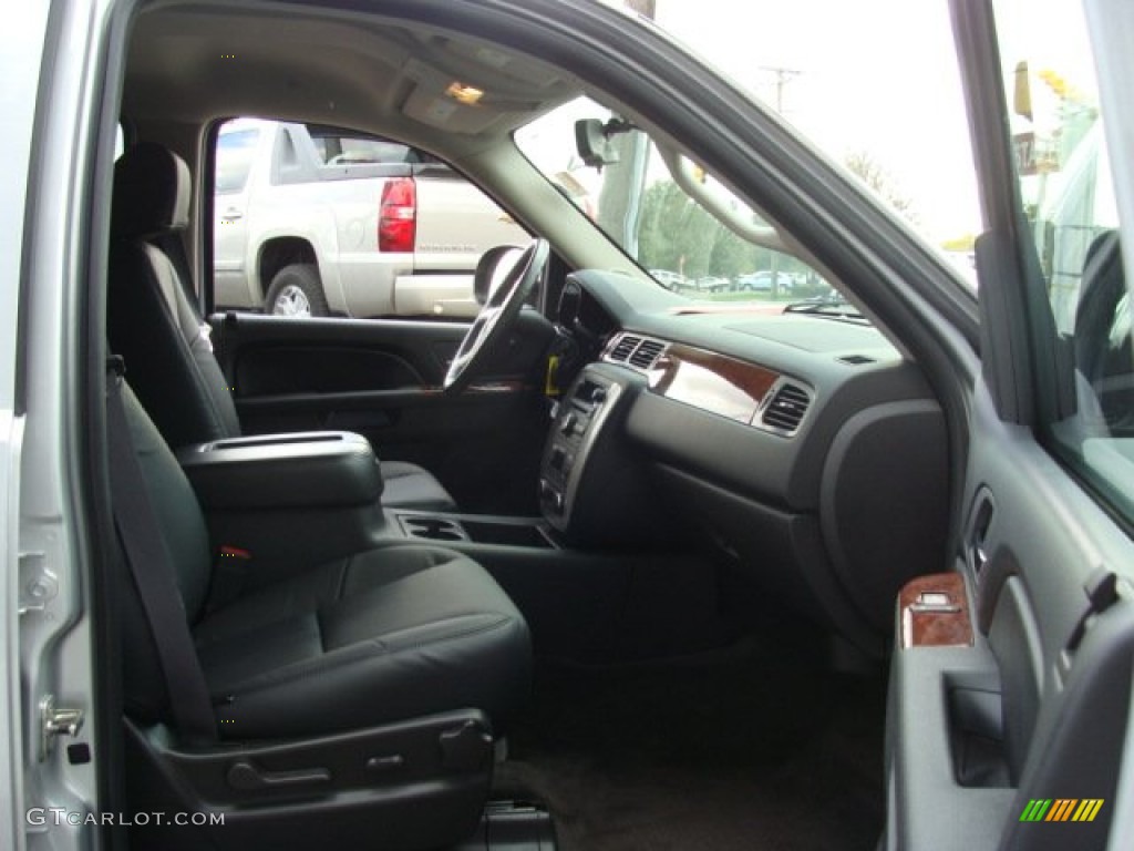 2011 Yukon XL SLT 4x4 - Pure Silver Metallic / Ebony photo #8