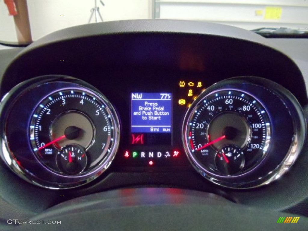 2012 Chrysler Town & Country Limited Gauges Photo #55500753