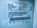 WS: White Suede 2012 Ford Edge SE Color Code