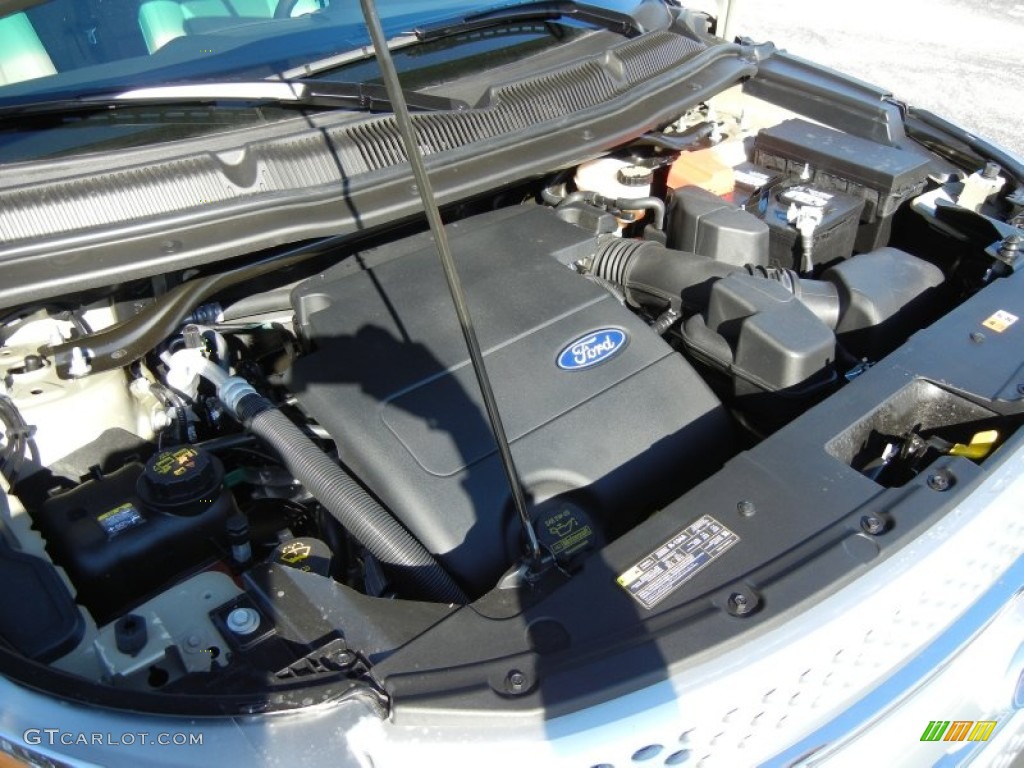 2012 Ford Explorer XLT 4WD 3.5 Liter DOHC 24-Valve TiVCT V6 Engine Photo #55501460