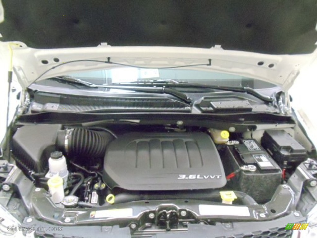2012 Dodge Grand Caravan SXT 3.6 Liter DOHC 24-Valve VVT Pentastar V6 Engine Photo #55501808