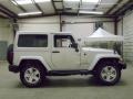 Bright Silver Metallic 2012 Jeep Wrangler Sahara 4x4 Exterior