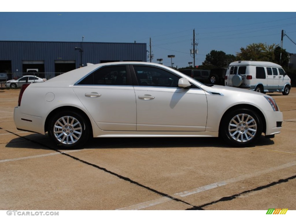 White Diamond Tricoat 2012 Cadillac CTS 3.0 Sedan Exterior Photo #55502957