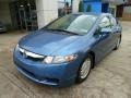 Atomic Blue Metallic - Civic Hybrid Sedan Photo No. 11
