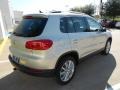 2012 White Gold Metallic Volkswagen Tiguan SE  photo #7