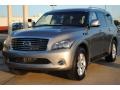 Liquid Platinum 2012 Infiniti QX 56 Exterior