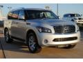 Liquid Platinum 2012 Infiniti QX 56 Exterior