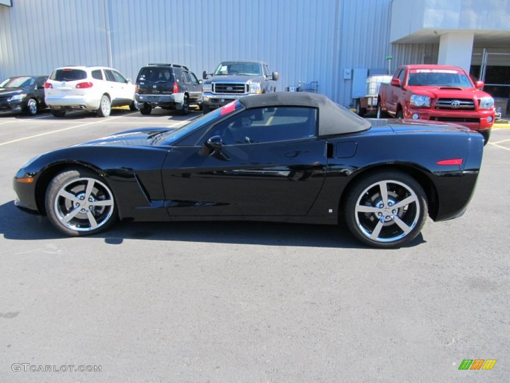 Black 2009 Chevrolet Corvette Convertible Exterior Photo #55504223