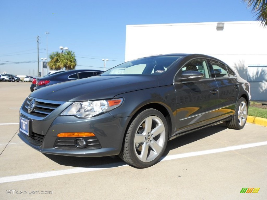 Island Gray Metallic 2012 Volkswagen CC Lux Plus Exterior Photo #55504451